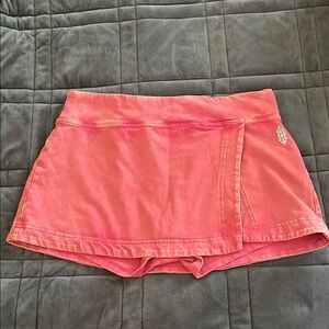 Hot Shot Pink Mini Skort